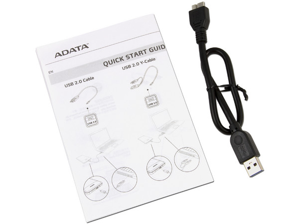 Disco Duro Portátil ADATA DashDrive Durable HD710 de 500 GB a prueba de agua y golpes, USB 3.0.