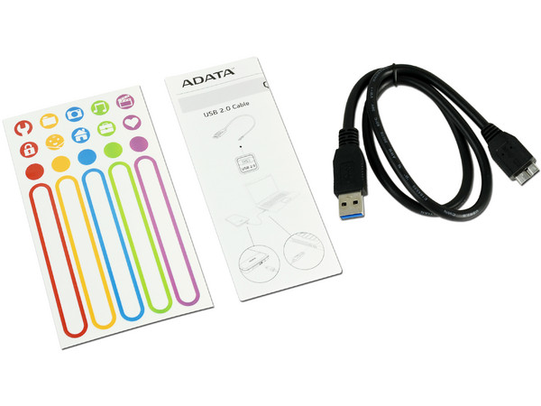 Disco Duro Portable ADATA Classic CH11 de 750GB, USB 3.0. Color Blanco