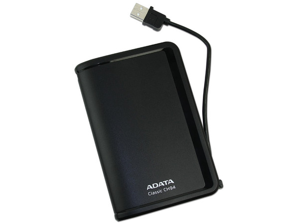 Disco Duro Portátil ADATA Classic CH94 de 1 TB, USB 2.0. Color Negro