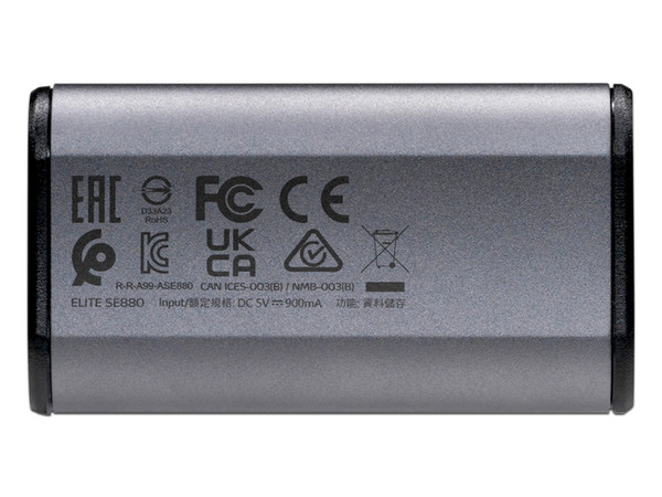Unidad de Estado Sólido externo ADATA SE880 de 1TB, USB 3.2.