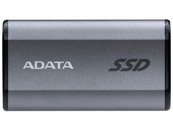 Unidad de Estado Sólido Portátil ADATA Elite SE880 de 2TB, USB-C 3.2 Gen 2x2. Color Gris.