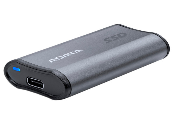 Unidad de Estado Sólido Portátil ADATA Elite SE880 de 4TB, USB-C 3.2 Gen 2x2. Color Gris.