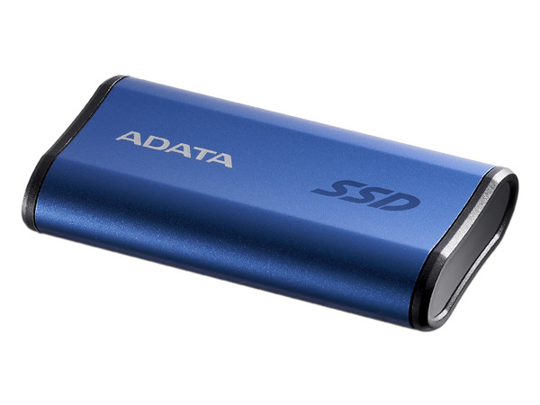 Unidad de Estado Sólido Externo ADATA SE880 de 500GB, USB-C 3.2. Color Azul