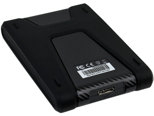 Disco Duro Portátil ADATA DashDrive Durable HD650 de 1TB, resistente a golpes, USB 3.0.