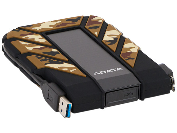 Disco Duro Portátil ADATA DashDrive Durable HD710M Pro de 2TB a prueba de agua y golpes, USB 3.1.