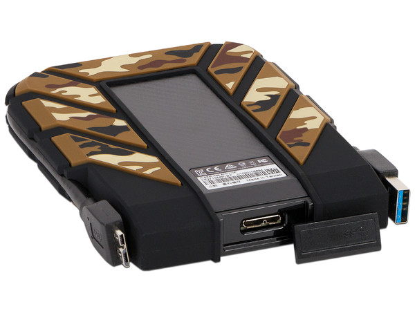 Disco Duro Portátil ADATA DashDrive Durable HD710M Pro de 2TB a prueba de agua y golpes, USB 3.1.