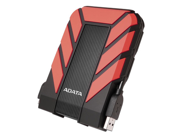 Disco Duro Portátil ADATA HD710 Pro de 1TB, USB 3.0. Color Rojo.