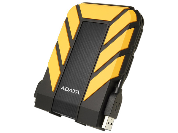 Disco Duro Portátil ADATA HD710 Pro de 1 TB, USB 3.1. Color amarillo.