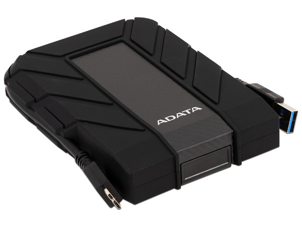 Disco Duro Portátil ADATA HD710 Pro de 4TB, USB 3.0. Color Negro. Protección total contra impactos, polvo y agua.