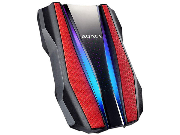 Disco Duro Portátil ADATA Warrior of Light HD770G de 1 TB a prueba de agua y golpes, USB 3.0. Color Rojo.