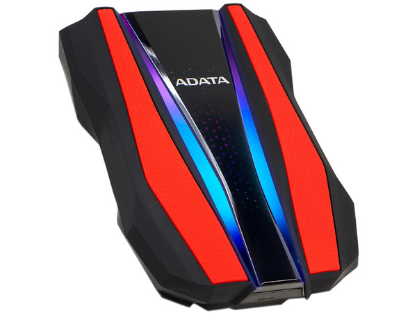 Disco Duro Portátil ADATA Warrior of Light HD770G de 2 TB a prueba de agua y golpes, USB 3.0. Color Rojo.