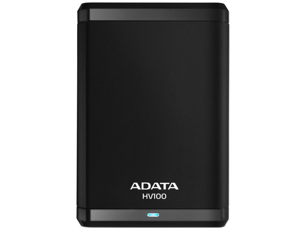 Disco Duro Portátil ADATA DashDrive HV100 de 2 TB, USB 3.0, Color Negro.