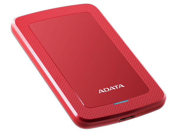 Disco duro externo ADATA HV300 de 1 TB, USB 3.1. Color Rojo.