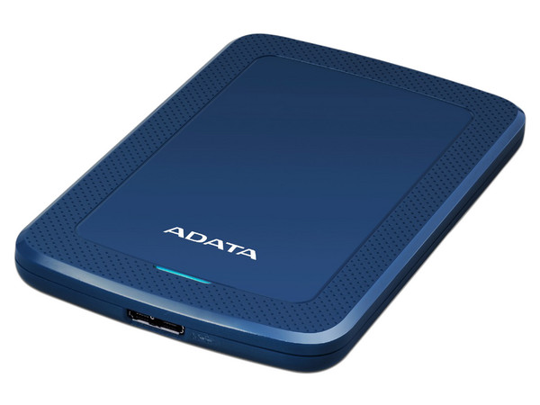 Disco Duro Portátil ADATA HV300 de 2 TB, USB 3.0. Color azul.