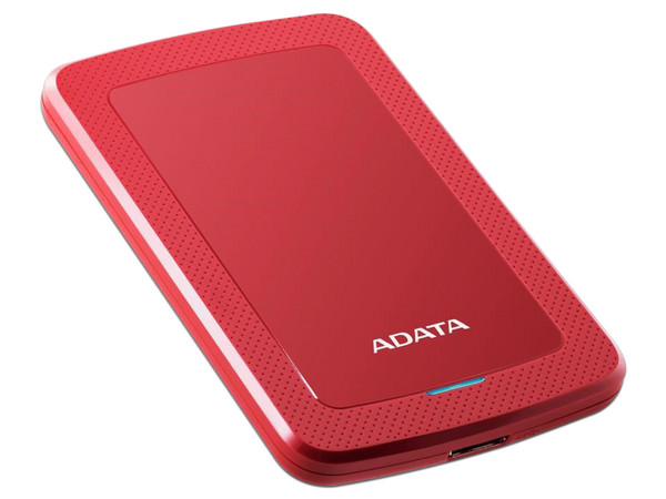 Disco Duro Portátil ADATA HV300 de 2 TB, USB 3.0. Color rojo.