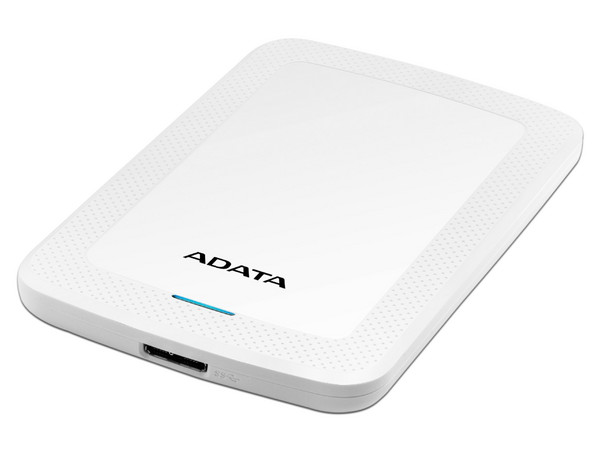 Disco Duro Portátil ADATA HV300 de 2TB, USB 3.0. Color Blanco.