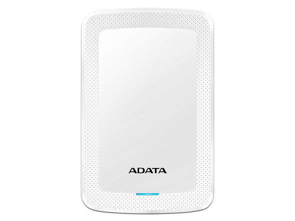 Disco Duro Portátil ADATA HV300 de 2TB, USB 3.0. Color Blanco.