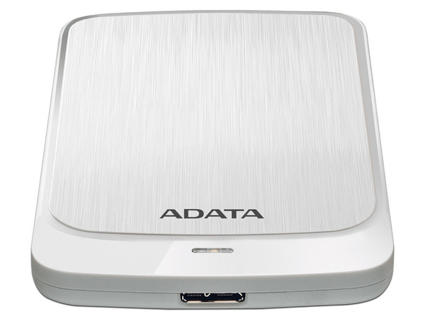 Disco Duro Externo Adata HV320 de 2TB, USB 3.1, Color Blanco.