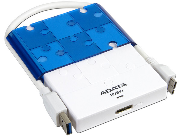 Disco Duro Portátil ADATA DashDrive HV610 de 1 TB, USB 3.0.