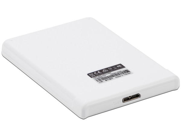 Disco Duro Portátil ADATA HV620S de 1 TB, USB 3.0. Color Blanco.