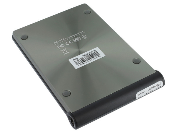 Disco Duro Portátil Adata Nobility NH92 de 750 GB, USB 2.0.