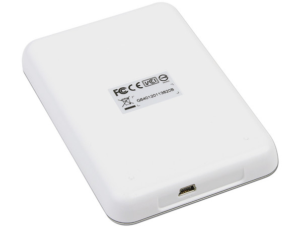 Disco Duro Portable adata Superior SHO2 de 640GB, USB 2.0. Color Blanco