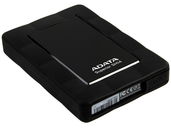Disco Duro Portátil ADATA SH14 a prueba de Agua y Golpes USB 3.0 de 1 TB. Color Negro.