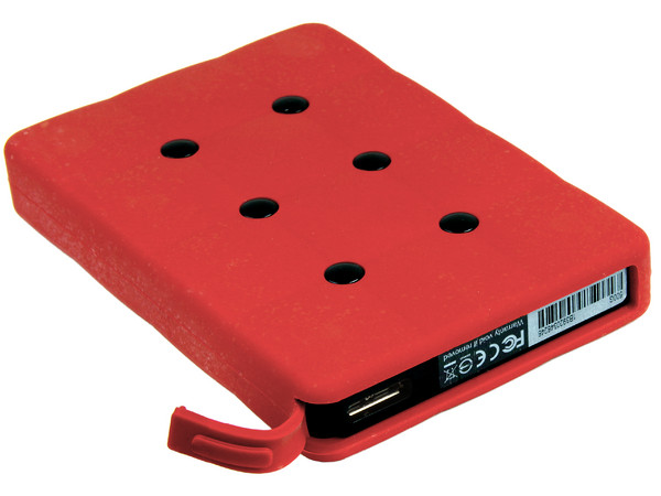 Disco Duro Portátil ADATA SH14 de 500 GB, USB 3.0, a prueba de Agua y Golpes, Color Rojo.