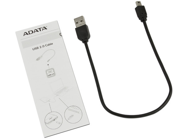  Disco Duro Portátil ADATA Sport SH93 a prueba de agua y golpes de 1 TB, USB 2.0. Color Rojo