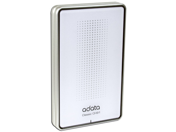 Disco Duro Portable adata Classic de 250GB, USB 2.0. Color Blanco