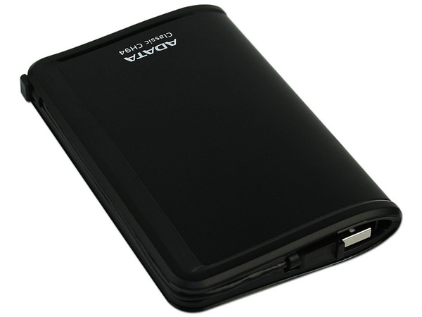 Disco Duro Portable adata Classic CH94 de 750GB, USB 2.0. Color Negro