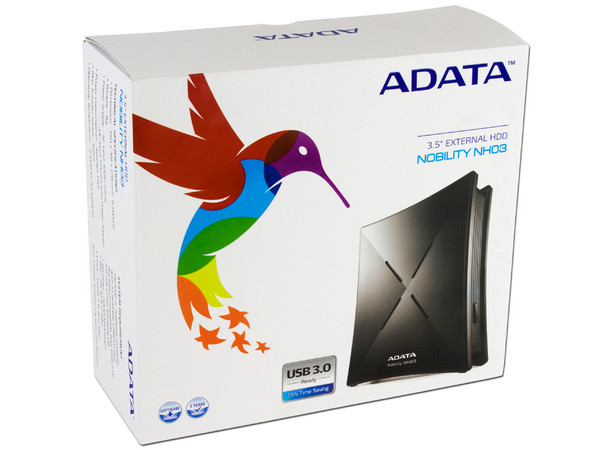Disco Duro Externo ADATA Nobility NH03 de 1.5 TB, USB 3.0