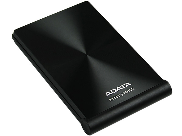 Disco Duro Portátil ADATA Nobility NH92 de 500 GB, USB 2.0. Color Negro