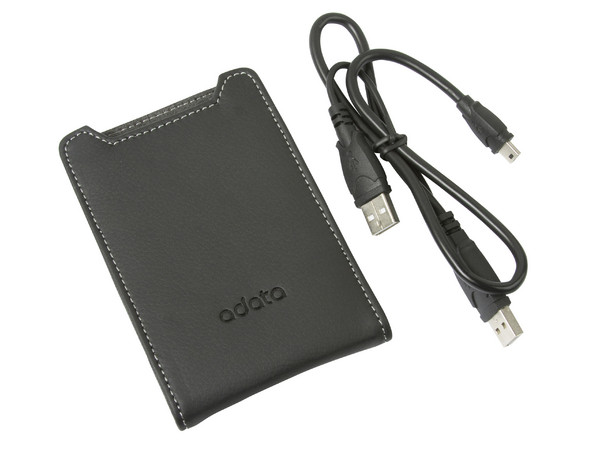Disco Duro Portátil Adata Nobility NH92 de 500 GB, USB 2.0. Color Plateado