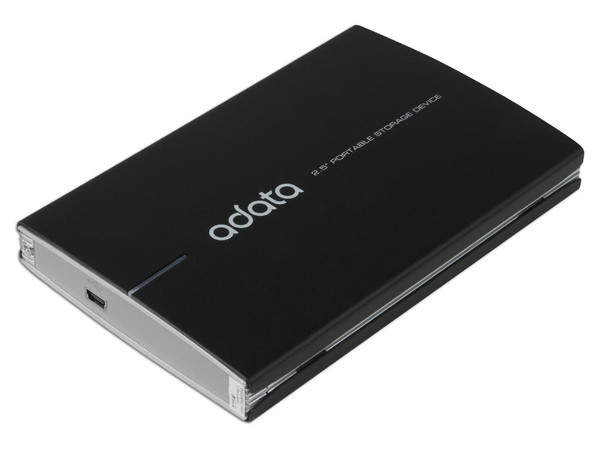 Disco Duro Portable SATA Adata de 160GB, USB 2.0. Color Negro