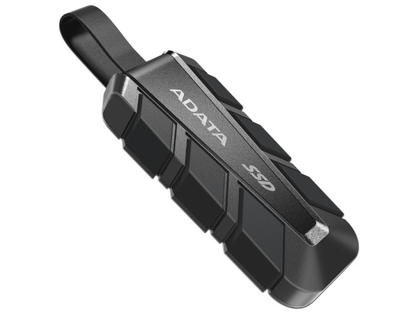 Unidad de Estado Sólido Portátil ADATA SC740 de 500GB, USB Tipo C, Color Negro.