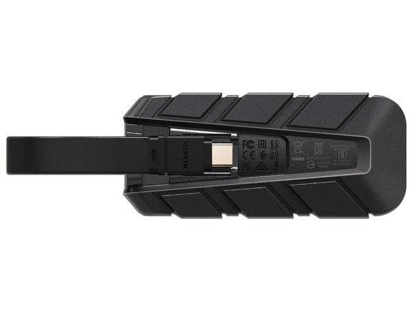 Unidad de Estado Sólido Portátil ADATA SC740 de 500GB, USB 3.2, Color Azul.