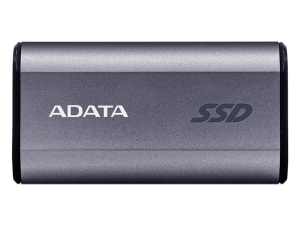 Unidad de Estado Sólido Portátil ADATA SC750 de 1TB, Velocidad de Lectura de 1050MB/s, Velocidad de Escritura de 1000MB/s, USB-C 3.2 Gen 2. Color Gris.