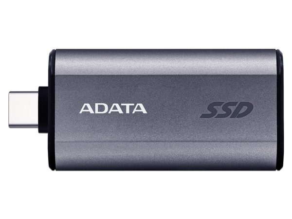 Unidad de Estado Sólido Portátil ADATA SC750 de 2TB, USB-C 3.2 Gen 2. Color Gris.