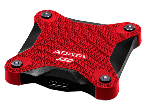 Disco Duro Portátil ADATA SD 620 de 1TB, USB 3.2, Color Rojo.
