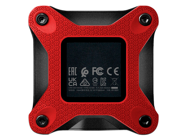Disco Duro Portátil ADATA SD 620 de 1TB, USB 3.2, Color Rojo.
