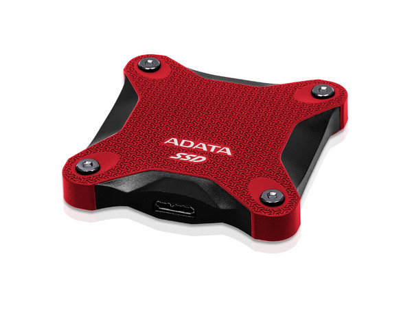 Disco de Estado Sólido Externo, ADATA, SD620, 2 TB, USB 3.2, Resistente a Caídas, Color Rojo.
