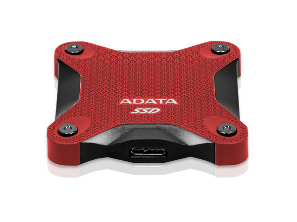 Disco de Estado Sólido Externo, ADATA, SD620, 2 TB, USB 3.2, Resistente a Caídas, Color Rojo.