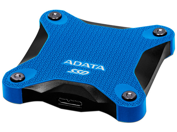 Unidad de Estado Sólido Portátil ADATA SD620-512GCBL de 512GB, USB 3.2, Color Azul.