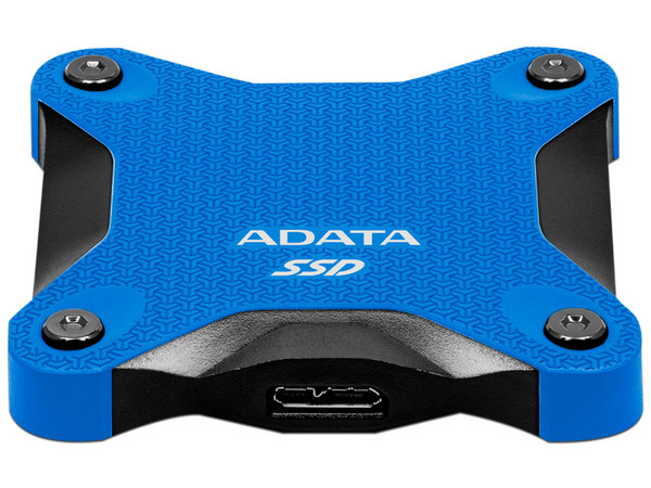 Unidad de Estado Sólido Portátil ADATA SD620-512GCBL de 512GB, USB 3.2, Color Azul.