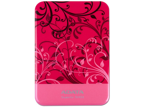 Disco Duro Portable adata Superior SHO2 de 640GB, USB 2.0. Color Rosa