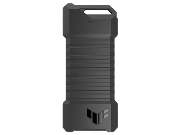 Gabinete ASUS TUF Gaming A1 M.2 Enclosure, PCI Express, SATA, transferencia de datos 10 Gbit/s, USB 3.2 Gen 2. Color Negro.
