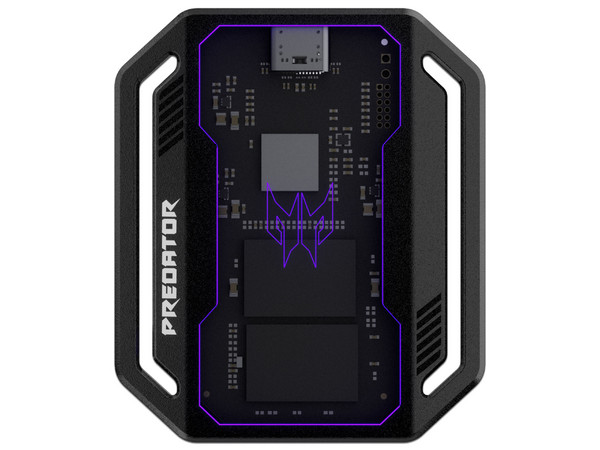 Unidad de Estado Sólido Portátil Acer Predator GP30 de 2TB, Velocidad de Lectura de 2000 MB/s, Velocidad de Escritura de 2000 MB/s, USB Tipo C. Color Negro.