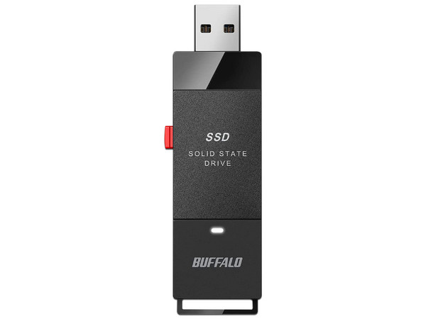 Unidad de Estado Sólido Buffalo SSD-PUT2.0U3B de 2TB, USB 3.2 Gen 1. Color Negro.