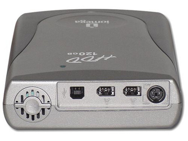 Disco Duro Iomega Externo 120Gb, 7200RPM, USB 2.0/FireWire